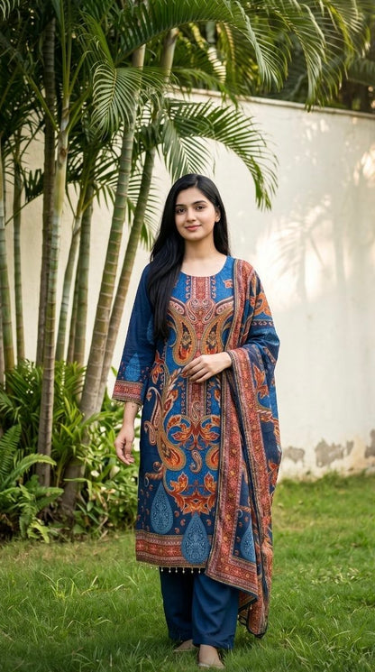 Pure Poly Crepe Suit