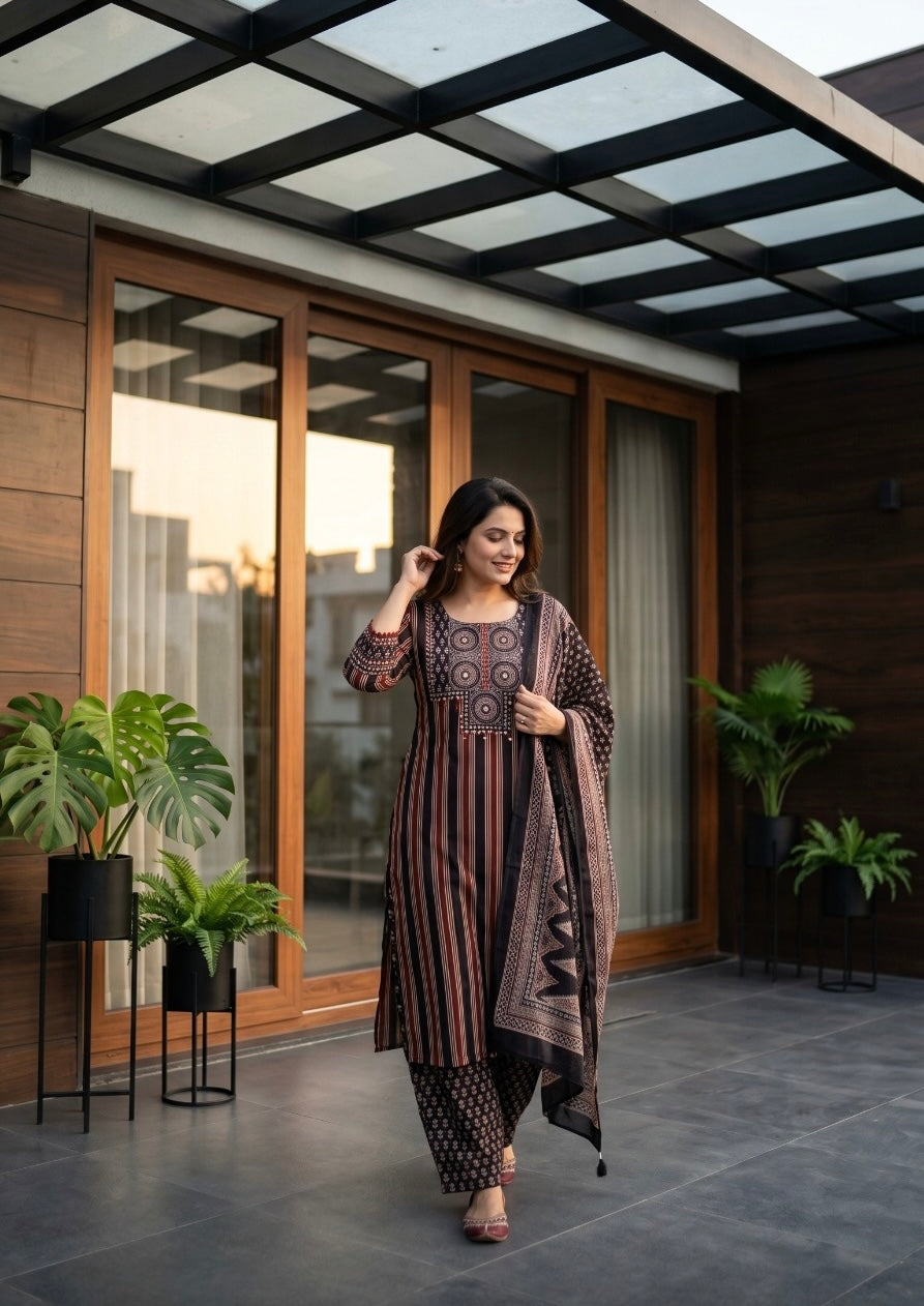 Pure Cotton Suit